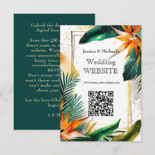 D'accompagnement Carte de site Birds of Paradise Bliss