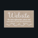 D'accompagnement Carte de site mariage | Rustic Country Kraft<br><div class="desc">Carte de site mariage | Rustic Country Kraft</div>