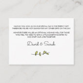 D'accompagnement Carte de Souhaits (Devant)