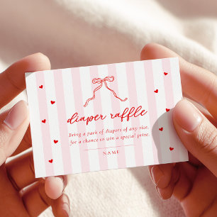 D'accompagnement Carte de tirage au sort de couche "Little Sweethea