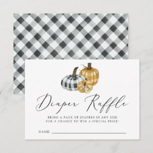 D'accompagnement Carte de tirage au sort de couche pour Baby Shower