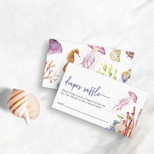 D'accompagnement Carte de tirage au sort de couches mignonnes