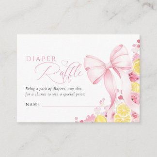 D'accompagnement Carte de tombola de couches Mama's Main Squeeze