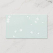 D'accompagnement Carte de tombola de Noël d'hiver et de couche de n (Dos)