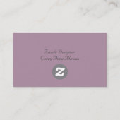 D'accompagnement Carte de visite (Dos)