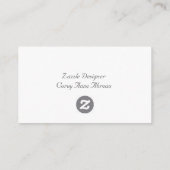 D'accompagnement Carte de visite (Dos)