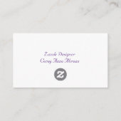 D'accompagnement Carte de visite (Dos)