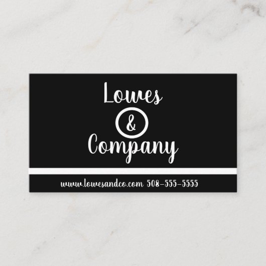 D'accompagnement Carte de visite (Devant)