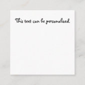 D'accompagnement Carte de visite du salon de ongle (Dos)