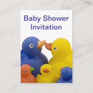 D'accompagnement Carte de visite pour baby shower - Groupe de la f