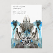 D'accompagnement Carte de visite surdimensionnée pour enseignant d' (Dos)