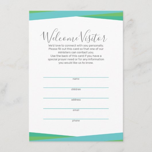 D'accompagnement Carte de visite Trinity Conversation Bubbles (Devant)