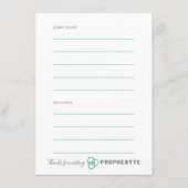 D'accompagnement Carte de visite Trinity Conversation Bubbles (Dos)