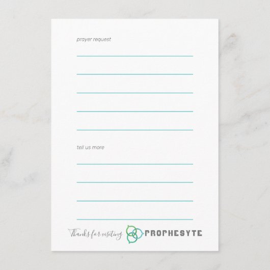 D'accompagnement Carte de visite Trinity Conversation Bubbles (Dos)