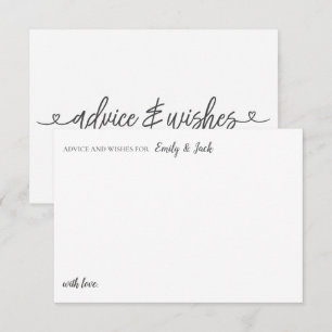 D'accompagnement Carte de vœux et conseils pour Baby Shower Minimal