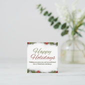 D'accompagnement Carte de voeux Joyeuses fêtes (Debout devant)