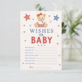 D'accompagnement Carte de Vœux pour Bébé Fille (Debout devant)