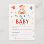 D'accompagnement Carte de Vœux pour Bébé Fille (Devant)