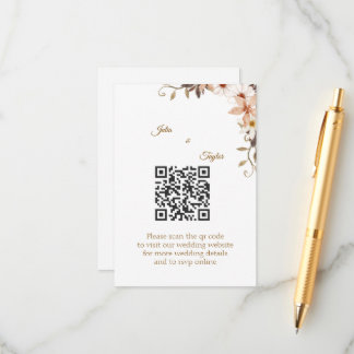 D'accompagnement Carte d'encart simple minimal