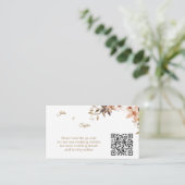 D'accompagnement Carte d'encart simple minimaliste (Debout devant)