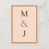 D'accompagnement Carte d'enceinte à café minimalisme moderne (Dos)