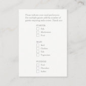 D'accompagnement Carte d'enceinte pour coffret d'art à alésage mari (Dos)