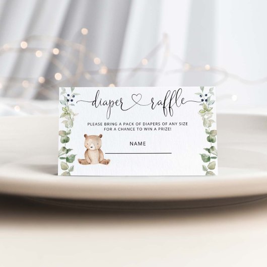 D'accompagnement Carte d'enclos pour le billet de tirage au sort de