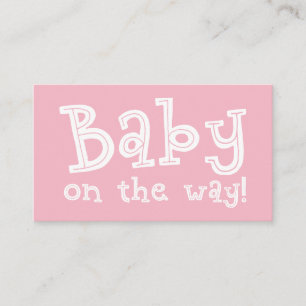 D'accompagnement Carte d'enregistrement de cadeau rose modifiable, 