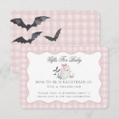 D'accompagnement Carte d'enregistrement Pink Pastel Little Boost (Devant / Derrière)