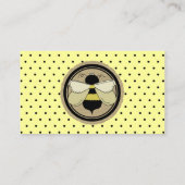 D'accompagnement Carte d'enregistrement pour bébé abeille et burlap (Dos)