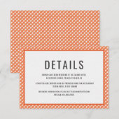 D'accompagnement Carte d'enveloppe de la crevette (Devant / Derrière)