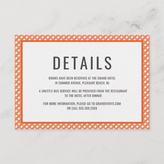 D'accompagnement Carte d'enveloppe de la crevette (Devant)