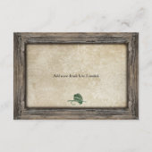 D'accompagnement Carte détaillée encadrée rustique avec leurre de p (Dos)