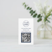 D'accompagnement Carte d'examen des affaires bleu et blanc de la Ma (Debout devant)