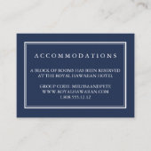 D'accompagnement Carte d'hébergement de l'hôtel Marine et White Mar (Devant)