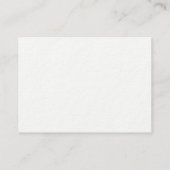 D'accompagnement Carte d'hébergement de mariage du vignoble de bran (Dos)