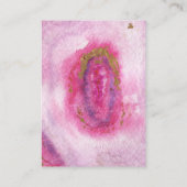 D'accompagnement Carte d'hébergement de mariage en agate dorée rose (Dos)