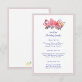 D'accompagnement Carte d'identité Mariage de Rose Dusty (Devant / Derrière)