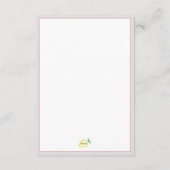 D'accompagnement Carte d'identité Mariage de Rose Dusty (Dos)