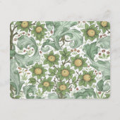 D'accompagnement Carte d'information classique sur le Mariage botan (Dos)