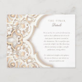 D'accompagnement Carte d'information classique sur les Mariages flo (Devant)