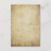 D'accompagnement Carte d'information de couple de squelette pour ma (Dos)