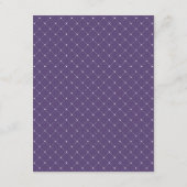 D'accompagnement Carte d'information de l'invité en botanique (Dos)