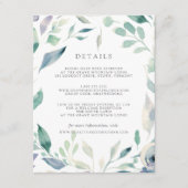 D'accompagnement Carte d'information de l'invité Mountain Meadow (Devant)