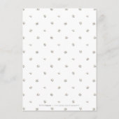 D'accompagnement Carte d'information de mariage rustique sur tablea (Dos)