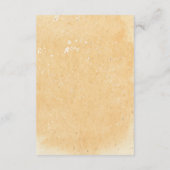 D'accompagnement Carte d'information de mariage sur le sable et les (Dos)