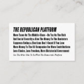 D'accompagnement Carte d'information de vote (Dos)