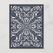 D'accompagnement Carte d'information du client Beaux Arts | encre (Dos)