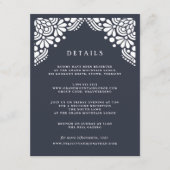 D'accompagnement Carte d'information du client Beaux Arts | encre (Devant)