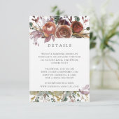 D'accompagnement Carte d'information du client Mariage Butterum & P (Debout devant)